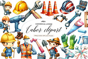 Labor Day Clipart, an Illustration by CreationArt (Thumbnail 1 of 5)