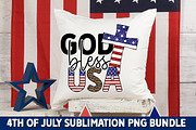 4th of July Sublimation PNG Bundle, an Illustration by Fokira (Thumbnail 3 of 16)