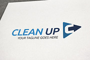 Clean Up - C Letter Logo, a Branding & Logo Template by EngoCreative.com (Thumbnail 2 of 4)