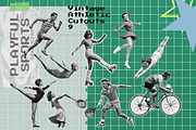 Playful Sports Graphics Kit 170 PNG, an Object Graphic by DreamoraArt (Thumbnail 7 of 10)