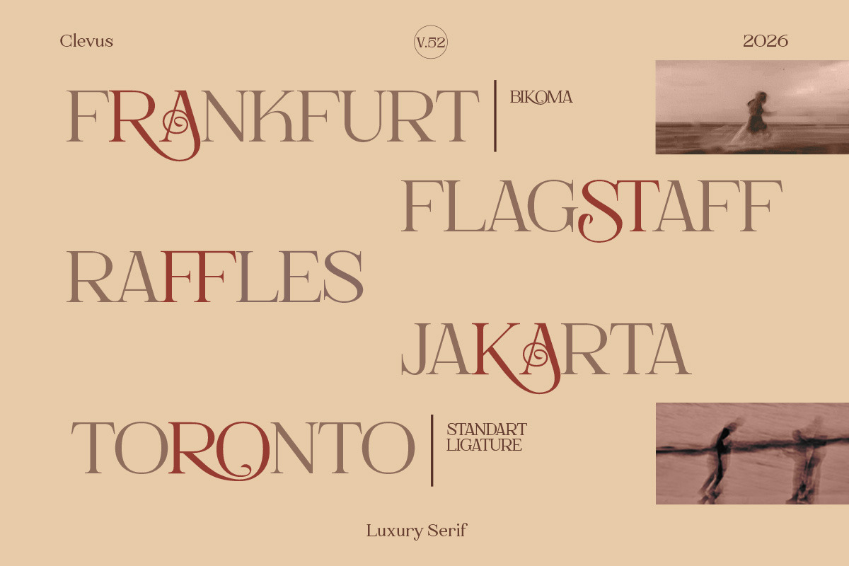Bikoma | Luxury Serif, a Serif Font by ClevUs (Photo 5 of 12)