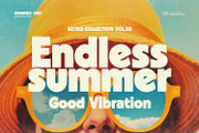 Sidewalk Surf - 80s Retrowave Font, a Sans Serif Font by ikiiko (Thumbnail 3 of 7)
