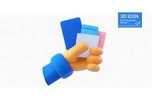 Vibrant 3D vector illustration, an Illustration by ZinetroN
