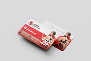 Fitness Bsuiness Card, a Print Template by GreenPixi (Thumbnail 2 of 2)