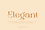 Molgife - Fashion Brand Font, a Serif Font by Iqsiart Studio (Thumbnail 2 of 15)