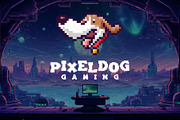 Plump Pixel - Bouncy 8Bit Font, a Serif Font by HipFonts (Thumbnail 4 of 7)