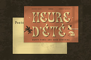 Summer Top Display Typeface, a Serif Font by infernostudio3 (Thumbnail 5 of 11)