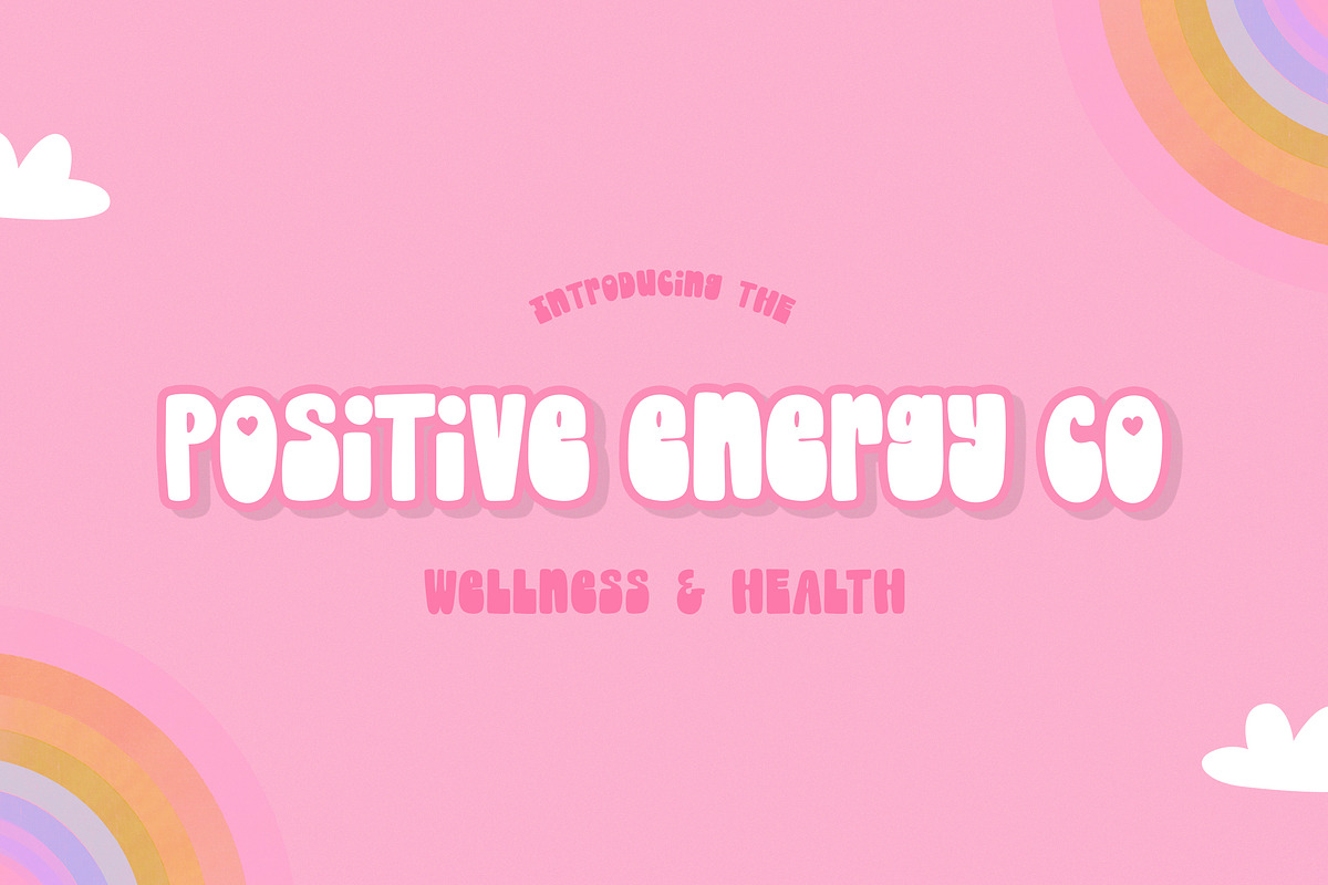 Groovy Love Font, a Sans Serif Font by Salt & Pepper Designs (Photo 5 of 8)