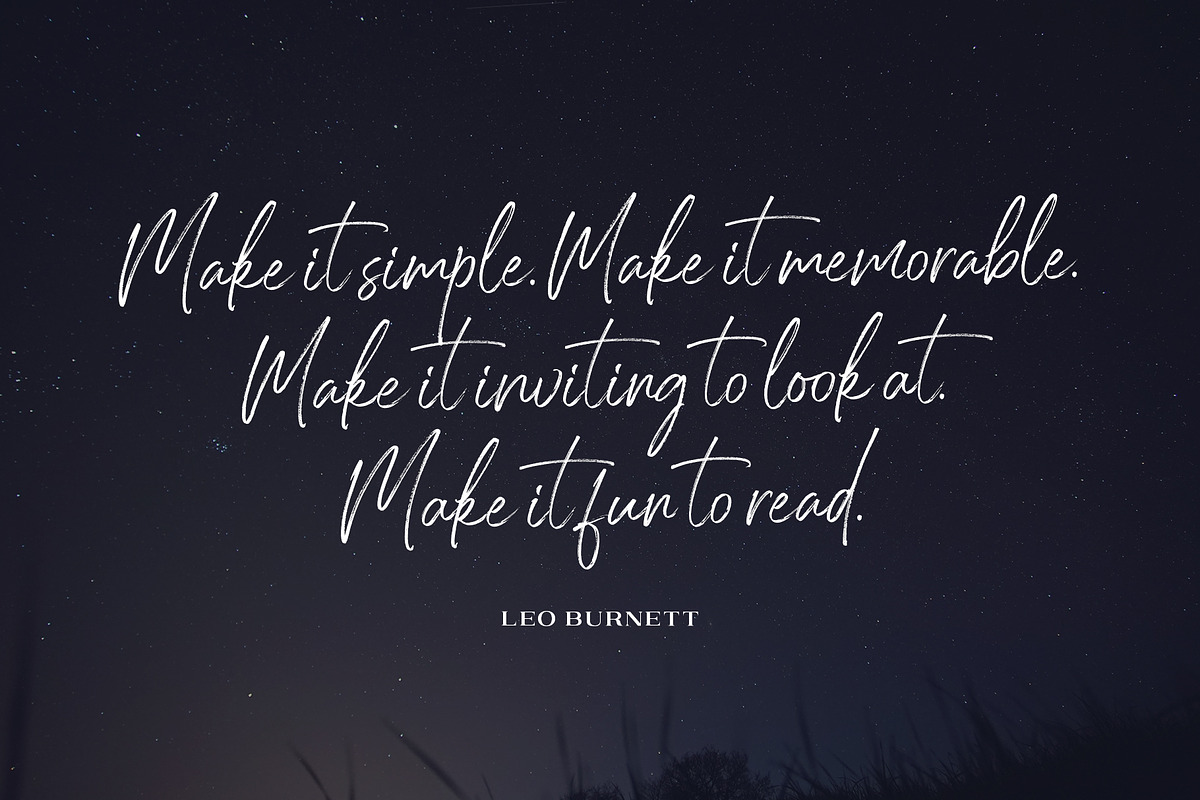 Willcather Font, a Script Font by trustha (Photo 14 of 14)