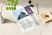 Case Study Template 06, a Brochure Template by spidergraph (Thumbnail 4 of 7)