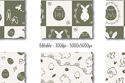 Easter Patterns, a Pattern Graphic by feverfew.an (Thumbnail 3 of 7)