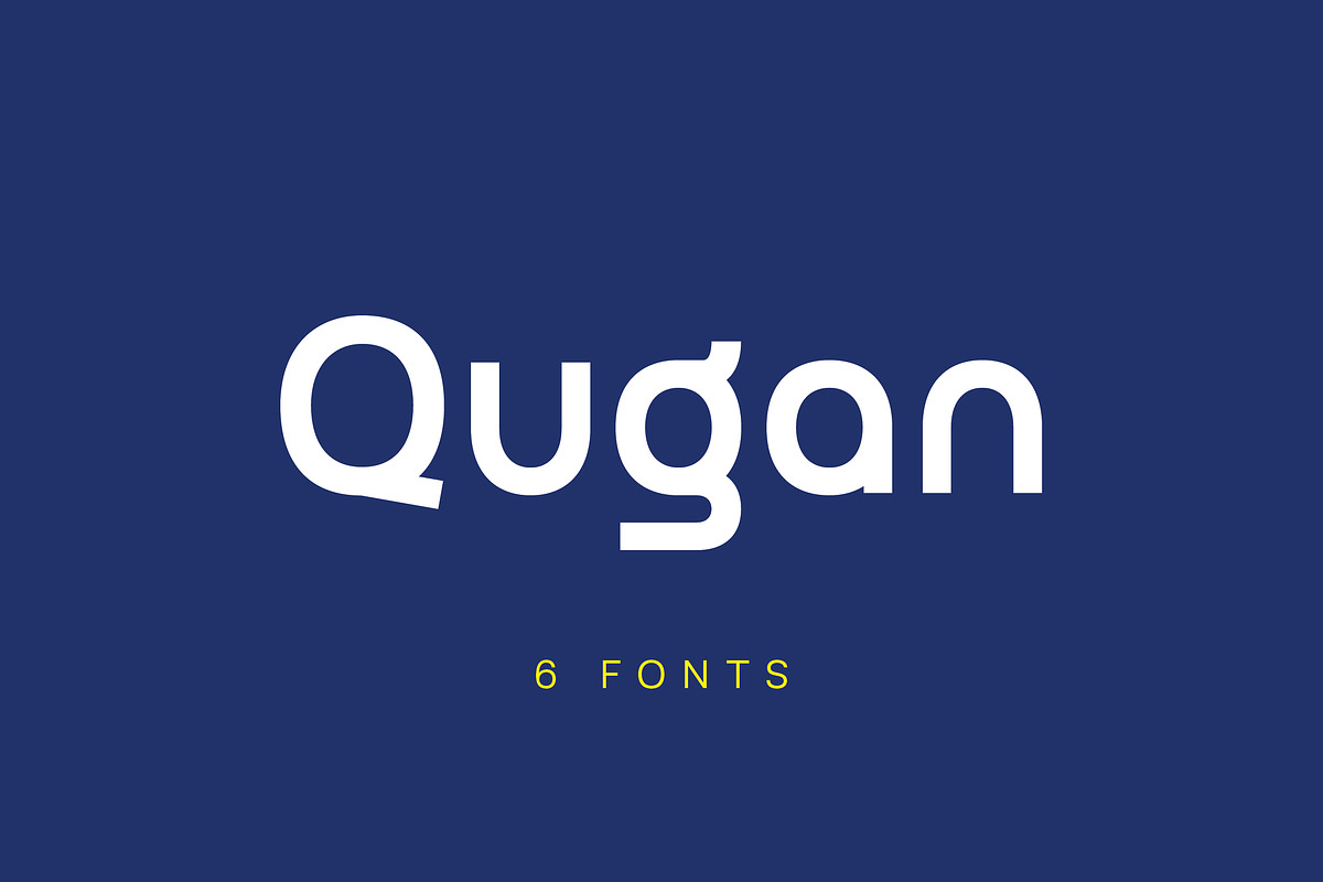 Qugan Modern Logo and Branding Font, a Sans Serif Font by Typebae (Photo 1 of 9)