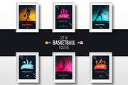 Set of 6 Basketball Posters, a Flyer Template by Leo Edition (Thumbnail 1 of 5)