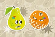 Mango & Co. Juicy Fruits Stckers, a Graphic by svetlana.belaia (Thumbnail 6 of 9)
