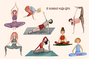 Divine balance - yoga and meditation, a Healthcare Illustration by Katia Serdiuk (Thumbnail 9 of 10)
