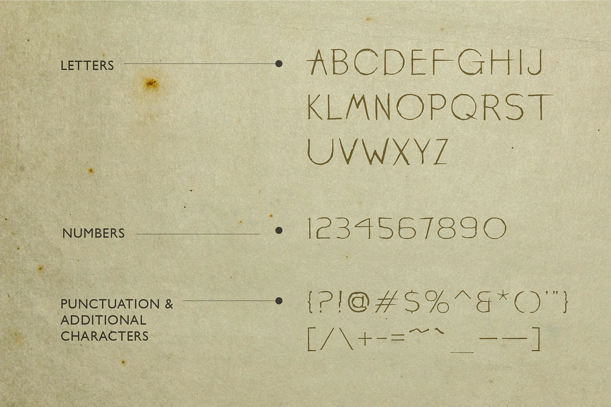Wolfbane - Wolfman-Style Movie Font, a Handwritten Font by SpiralShare Digital (Photo 4 of 4)
