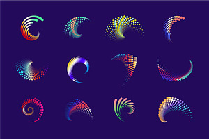 Abstract Swirl Icons