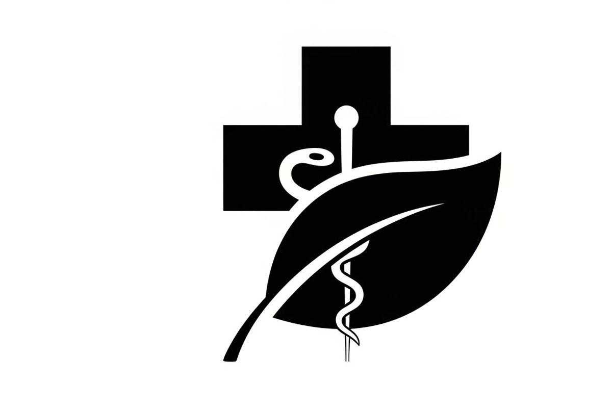 Professional medical cross with logo, an Illustration by Amazin_art (Photo 17 of 21)