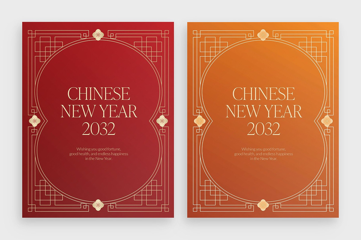 Chinese New Year Flyer Template, a Flyer Template by BrandPacks (Photo 5 of 6)
