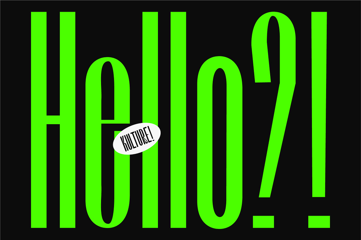 Striktus - Narrow Typeface, a Sans Serif Font by Kulturë Type (Photo 9 of 9)