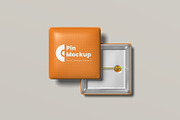 Pin Mockup, a Product Mockup by ZifaraDesign (Thumbnail 3 of 5)