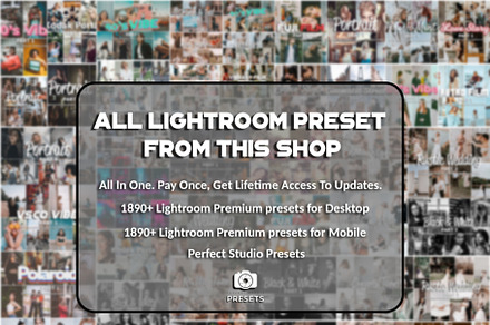1890+ All Lightroom Presets