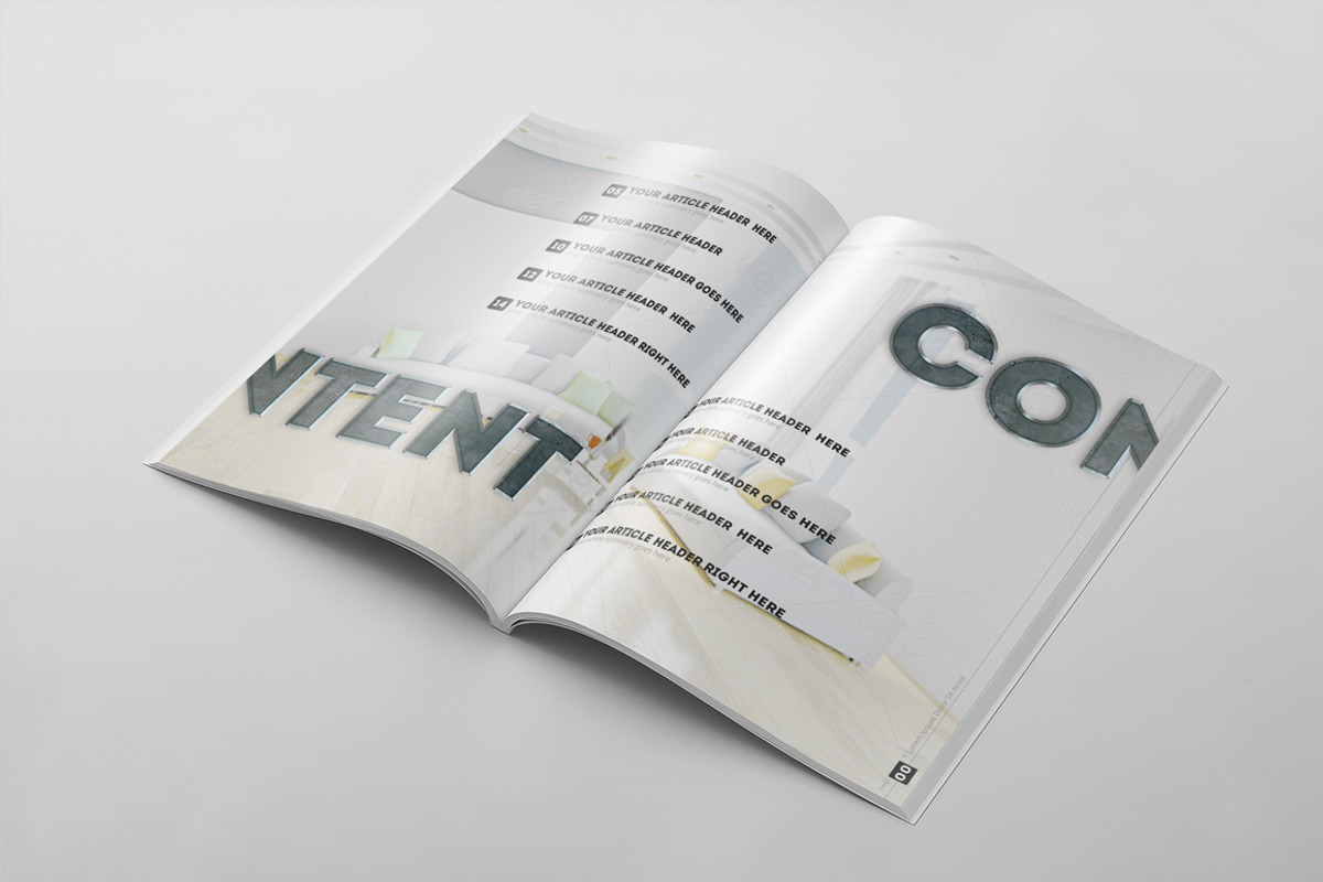 Magazine Template 31, a Magazine Template by pmvch (Photo 2 of 10)