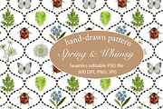 Spring & Whimsy, a Pattern Graphic by Stylus & Bloom (Thumbnail 1 of 7)