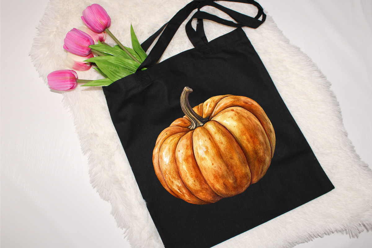 Fall Pumpkin Clipart PNG Autumn, a Graphic by designcity5 (Photo 5 of 5)