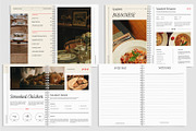Aesthetic CookBook / Recipe Template, a Magazine Template by TMint Play (Thumbnail 2 of 10)