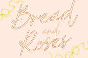 CS Mileya Dashed, a Script Font by Craft Supply Co. (Thumbnail 5 of 8)