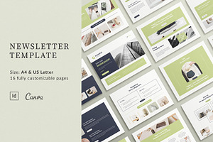 Newsletter Template Landscape