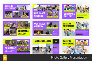 Photo Gallery Google Slides, PPoint, a Presentation Template by Fit-tee