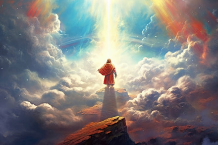 God in the clouds, a Photo by Pictures for you!!!!!!!!!