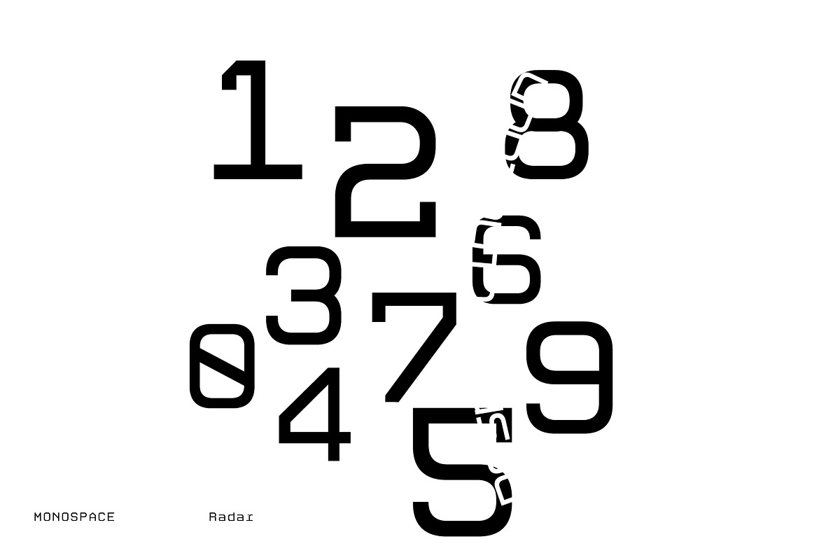 Radar Monospace Font, a Font by Logy (Photo 5 of 6)