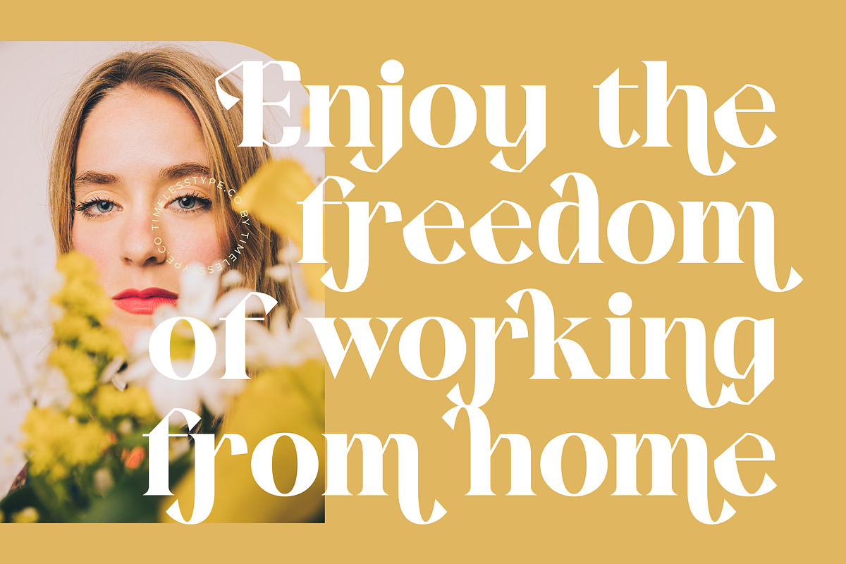 Kavare Bold Modern Serif Font, a Serif Font by timelesstype.co (Photo 9 of 20)