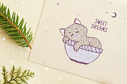 Cute animals sleep, an Animal Illustration by JulianArt (Thumbnail 4 of 5)