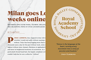 Dialecta Text, a Serif Font by Craceltype (Thumbnail 4 of 9)