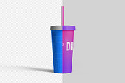 Drink Cup Mockup - 8 Views, a Cups & Container Mockup by Illusiongraphic (Thumbnail 11 of 23)