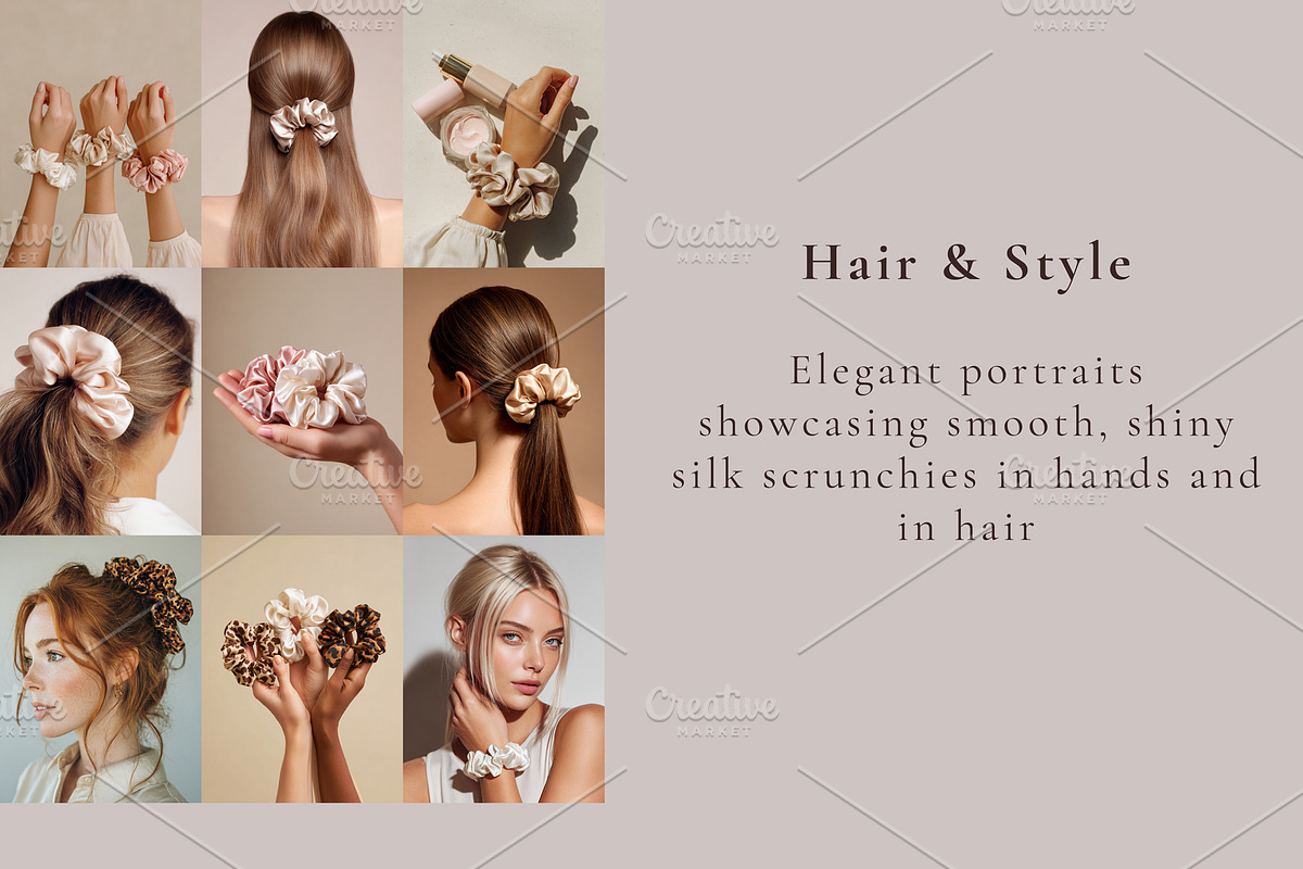 Hair scrunchies bundle 122 images, a Beauty & Fashion Photo by Yulia Furman (Photo 3 of 6)