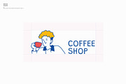 CoffeeShop logo, a Branding & Logo Template by blends.studio (Thumbnail 3 of 4)