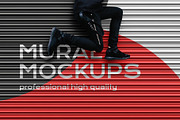 Street mural mockup bundle outdoor, an Advertising Mockup by FoundImages (Thumbnail 20 of 42)