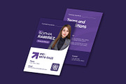 Fortivest Insurance - ID Card, a Card Template by Esensifiksi.studio (Thumbnail 2 of 3)