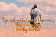 Bastian, a Script Font by Akifatype. (Thumbnail 6 of 7)