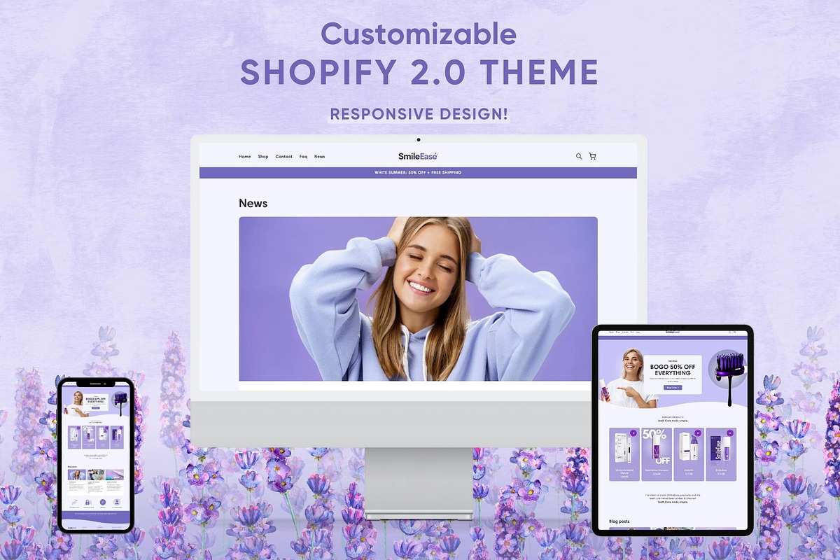 Smile Shopify 2.0 Theme, a Shopify Template by Lumin Lab (Photo 7 of 8)