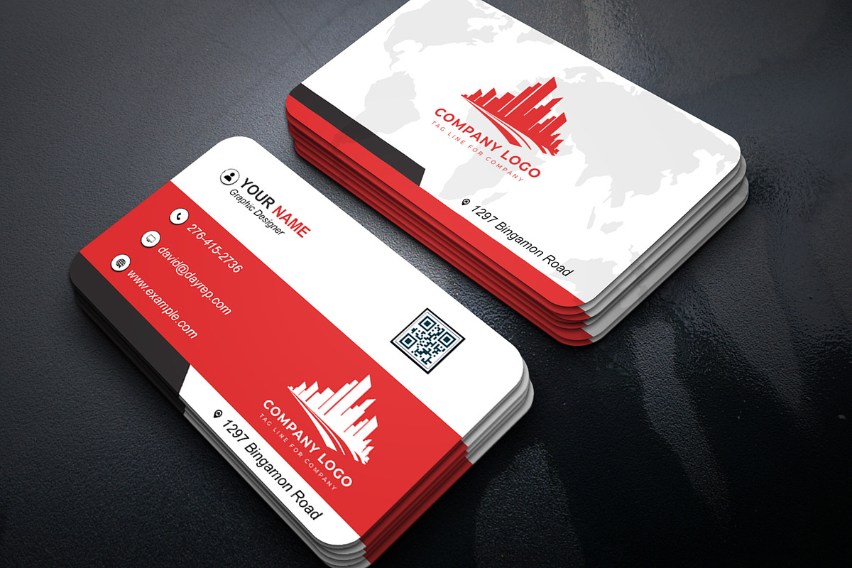 Modern Visiting Card Design