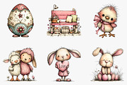 Farmhouse Easter Decor Clipart, an Illustration by CreationArt (Thumbnail 4 of 7)