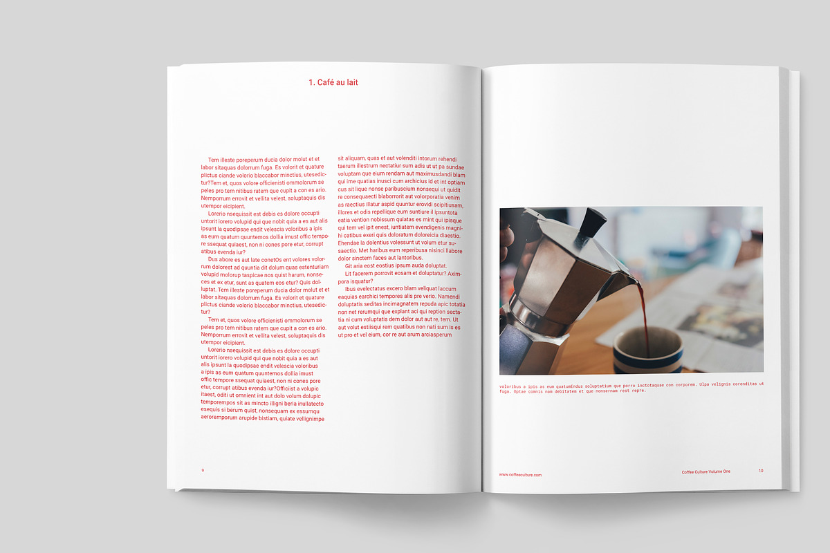 COFFEE CULTURE MAGAZINE, a Magazine Template by MashMish Studio (Photo 11 of 26)