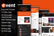 Event Html 5 Template, a HTML Template by CreativeGigs (Thumbnail 1 of 4)