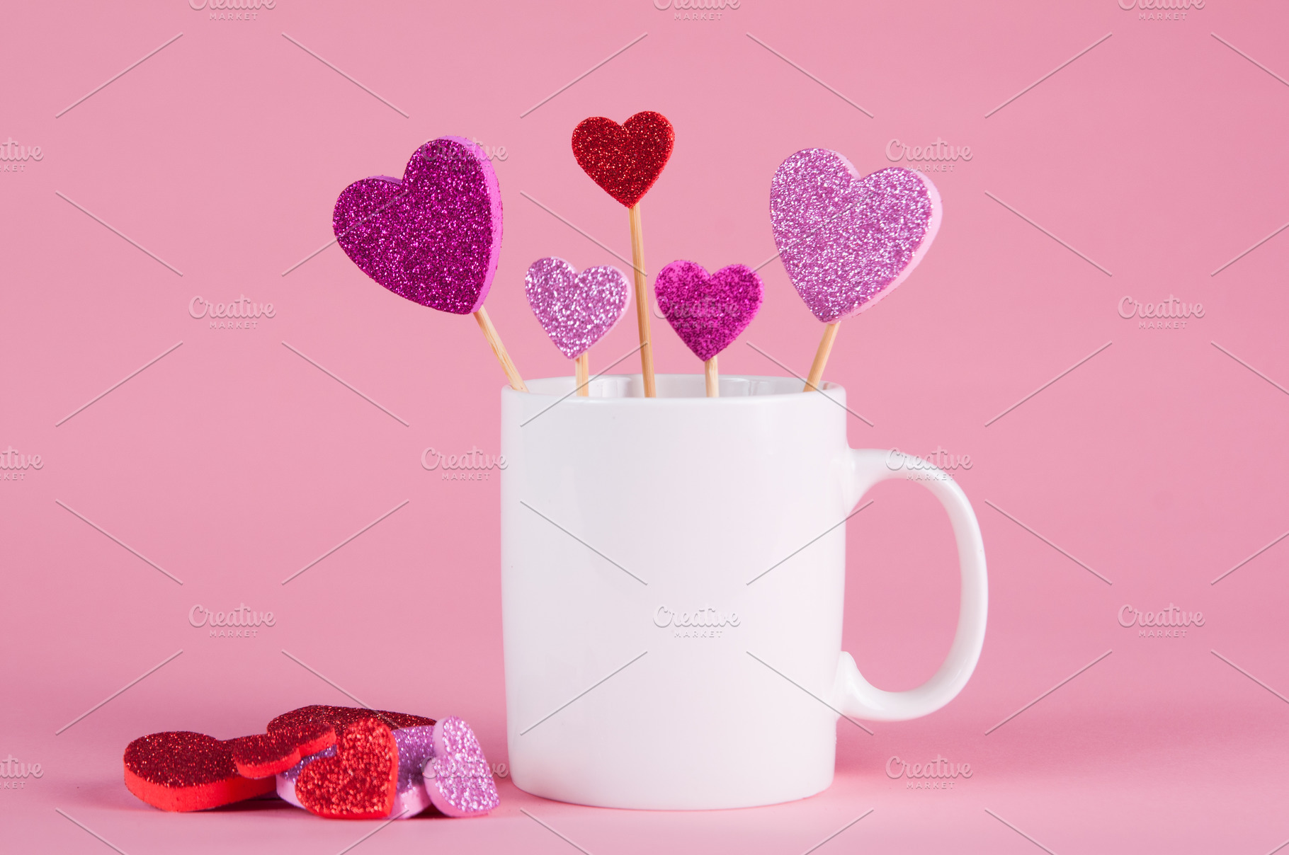Valentine mug mockup featuring mug, mockup, and mock up, a Holiday Photo by Siân C Photography